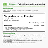 You Vites Threonix - Triple Magnesium Complex - 200 mg - 120 Capsules