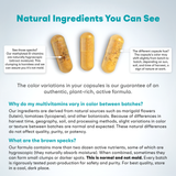 You Vites Yours Daily - Methylated Multivitamin - Iron-Free, Methyl B12, Methylfolate, CoQ10 - 60 Capsules